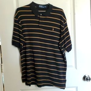 Black and tan polo xxl
